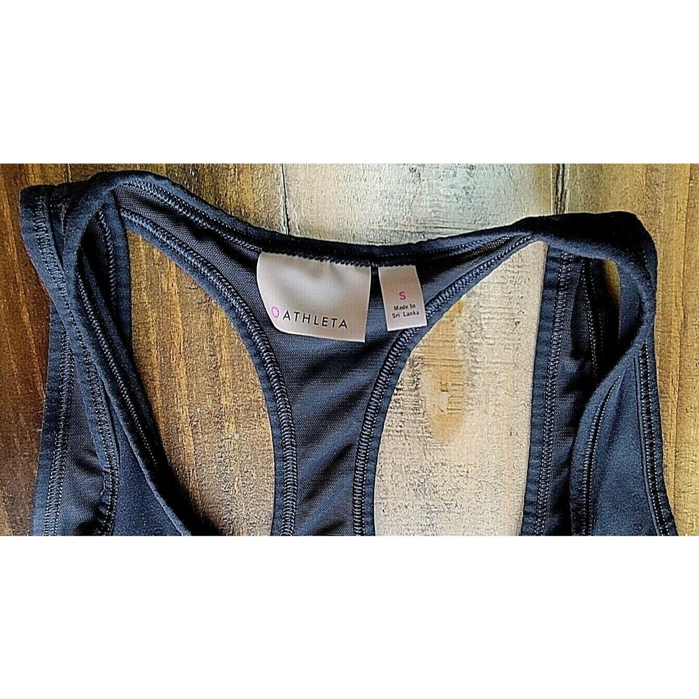 ATHLETA Mesh Inversion Tank Top Black Size Small - Picture 4 of 10